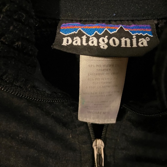 Patagonia Women’s R1 Pullover Quarter Zip Black Size Small - Picture 3 of 3
